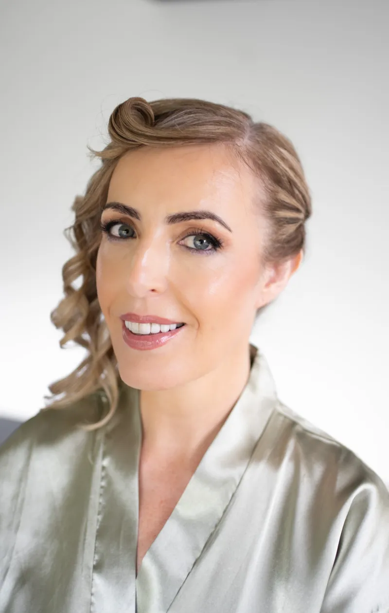Bridal makeup look